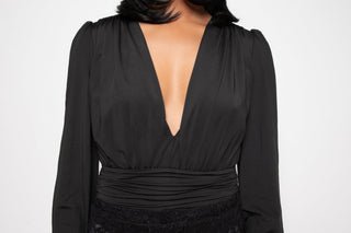 TIA Bodysuit (black) - nineth closet